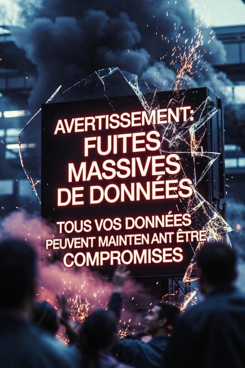 Fuite de données géante en France.